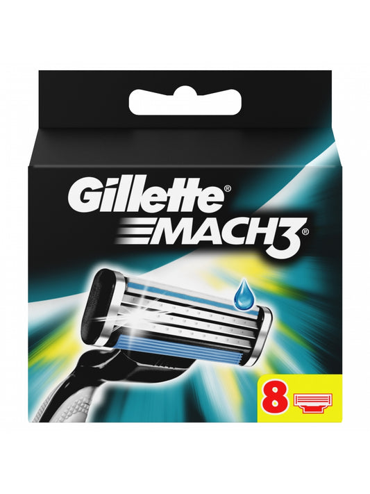 Gillette Mach3 mens razor blade refills