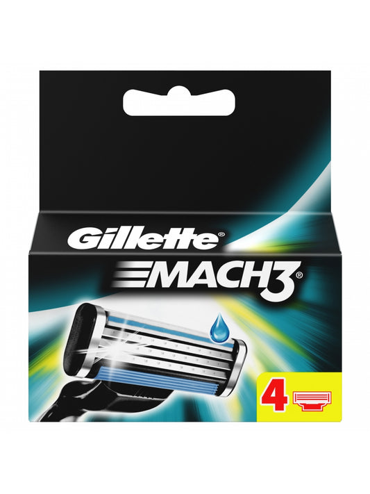 Gillette Mach3 mens razor blade refills