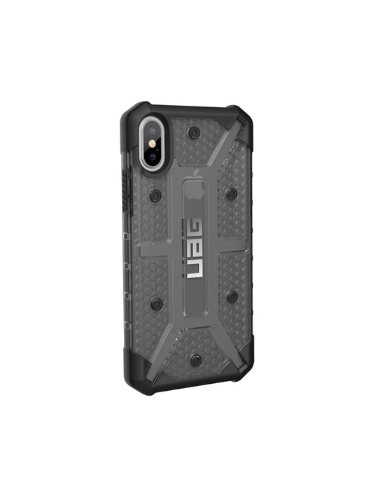 جراب UAG Plasma لهاتف آيفون XS Max باللون الرمادي