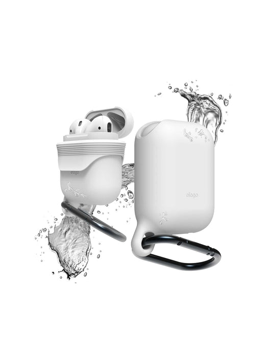 Elago AirPods waterproof hang case White