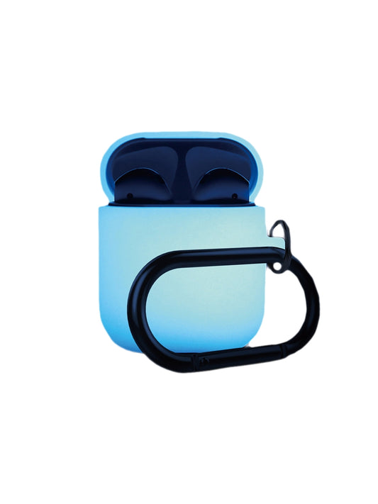 Airpods hang case Night glow blue