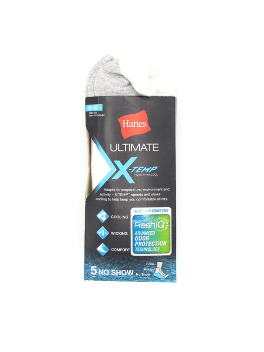 Ultimate XTEMP No Show 5 قطع أبيض