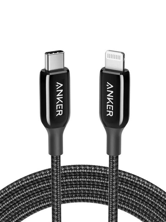 Anker PowerLine + III USB-C To Lightning (1.8m/6ft) -Black