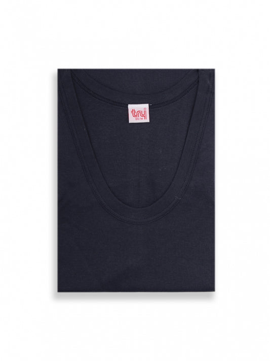 Undershirt no sleeve Try Navy