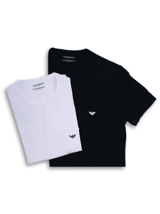 Emporio Armani 2Pack Crew Neck TShirt Stretch Cotton