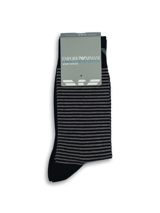 Emporio Armani 2Pack Stretch Cotton Short Socks