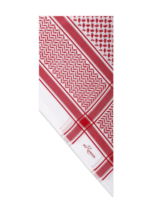Shemagh Alruwais N15 Red
