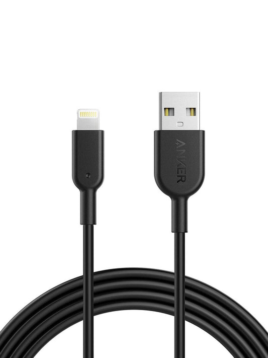 Anker PowerLine II Lightning (180cm/6ft) C89 Black